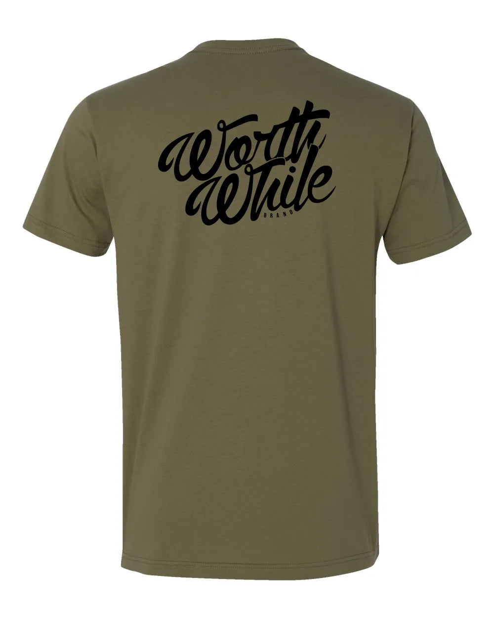 Mirror Effect Tee — Military Green