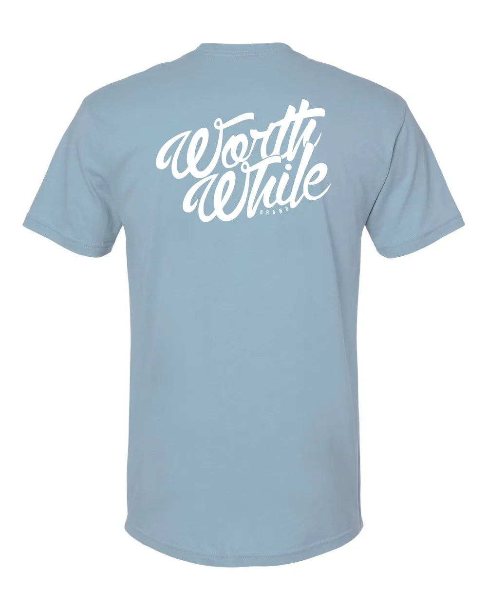 Mirror Effect Tee — Stonewash