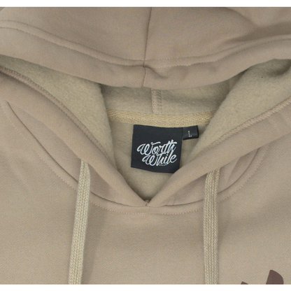Khaki WorthWhile Hoodie