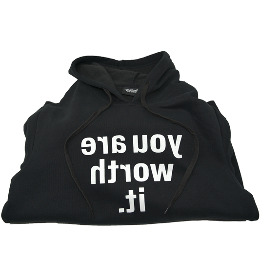 Black Self-Reflection Hoodie